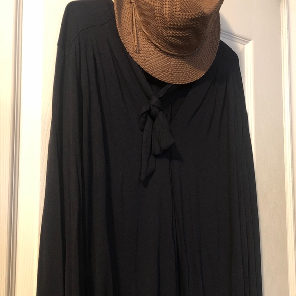 Tie front long sleeve shirt - Picture 1 of 5